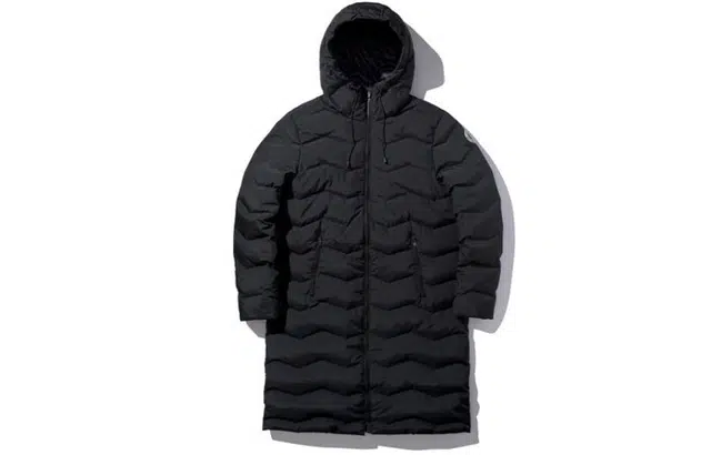 李宁 韦德系列 中长款宽松连帽保暖羽绒服外套 冬季 男款 新标准黑