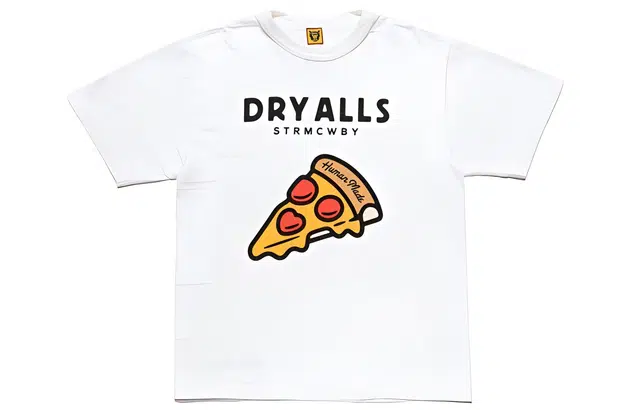 HUMAN MADE T-SHIRT Pizza Logo