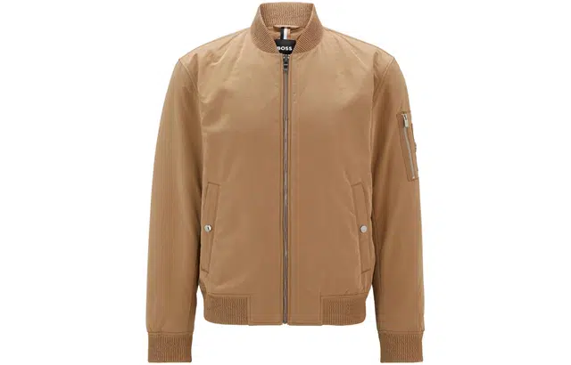 HUGO BOSS Water-Repellent Jacket In A Regular Fit