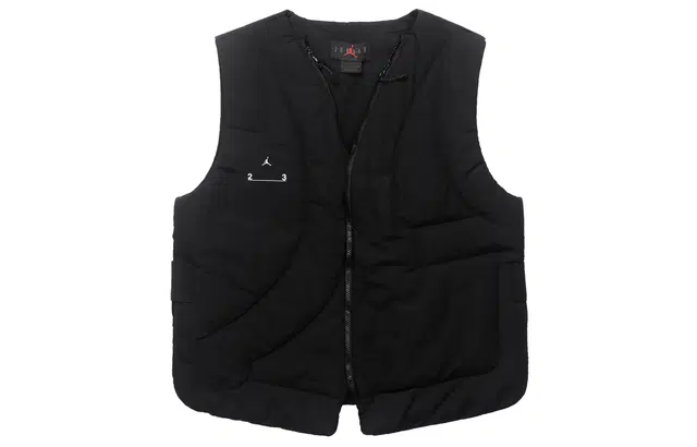 Jordan V-Neck Sleeveless Vest Black
