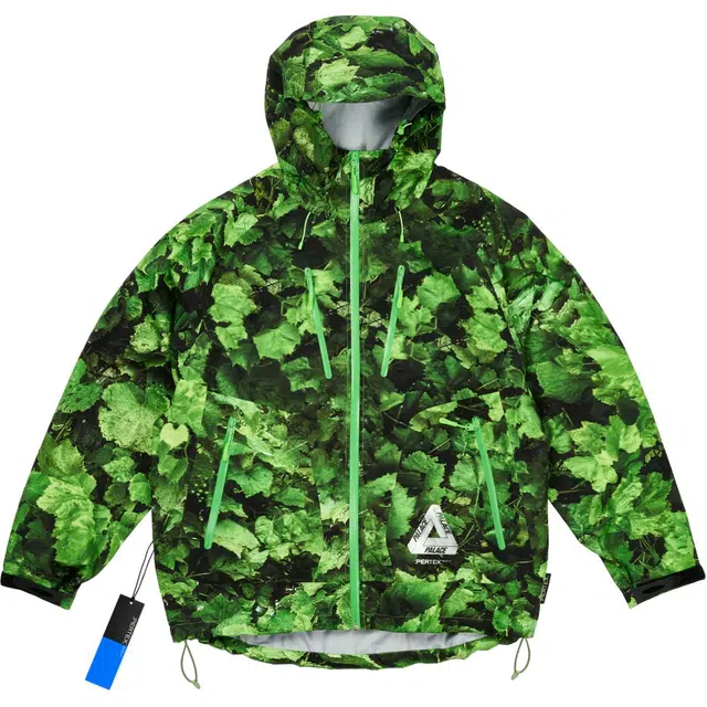 Palace Armor Jacket Leaf Print