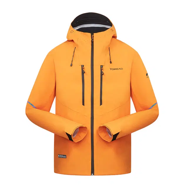 探路者 防水防风户外抓绒防寒保暖连帽冲锋衣外套 男女同款