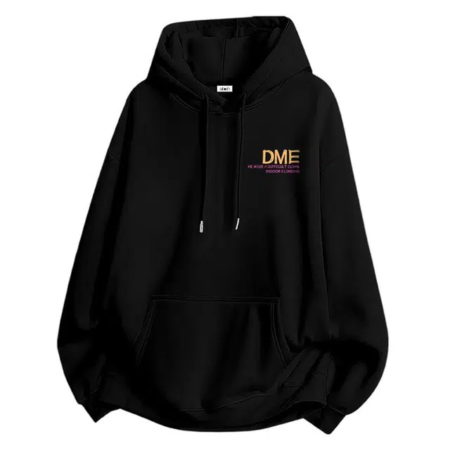 【dme】 休闲百搭潮流连帽简约卫衣 男女同款