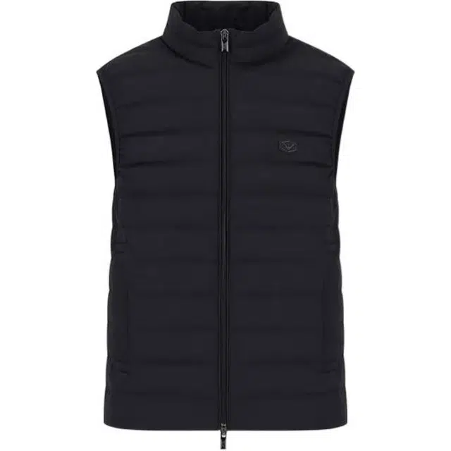Emporio Armani Quilted Vest Navy