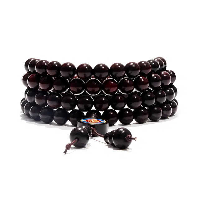 钵提 新中式念珠文玩配饰款 金星老料学生福气 木作 手串 男女同款情侣款 紫檀 礼盒装