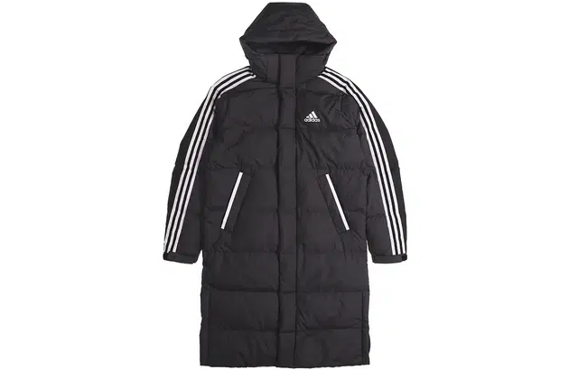 adidas Long Down Jacket Black