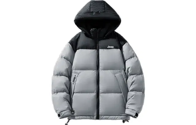 Jeep Retro Logo Puffer Jacket