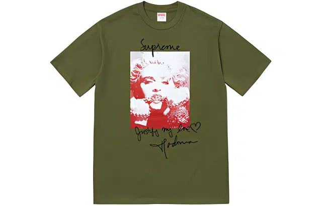 Supreme FW18 Madonna Tee Olive T