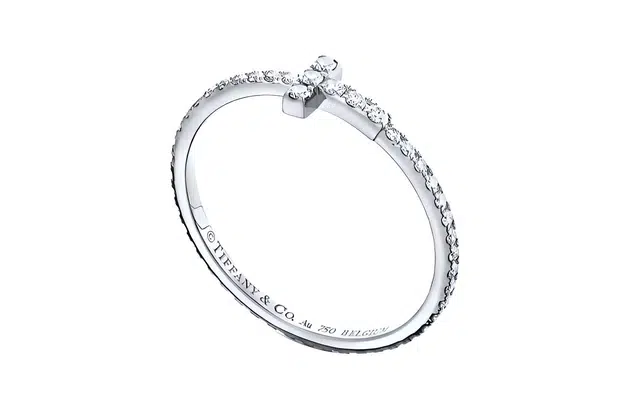 TIFFANY CO. Tiffany T 18K 1.5mm