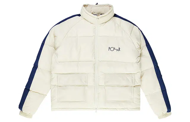 POLAR SKATE CO Stripe Puffer Logo