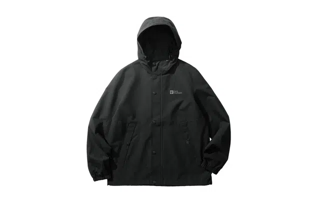 Jack Wolfskin Logo Embroidered Outdoor Jacket