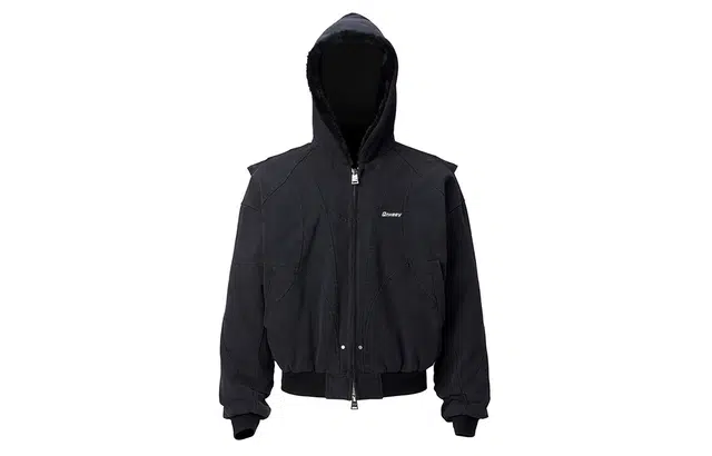 寻星记 美式复古座山雕风格冬季加厚保暖连帽毛领时尚百搭夹克外套棉服 男女同款