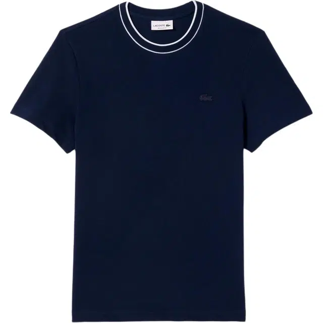 Lacoste Navy Blue Crewneck T-Shirt