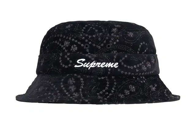 Supreme FW23 WEEK 15 VELVET PAISLEY BOONIE