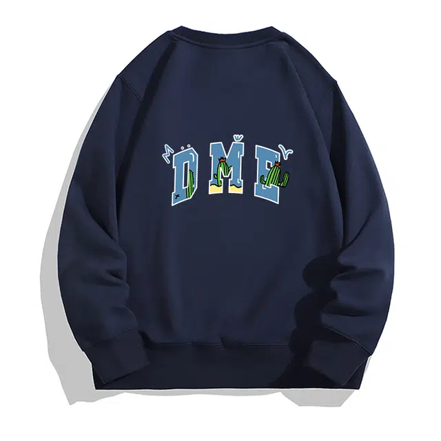 【dme】 简约美观大气美式重磅宽松百搭嘻哈风卫衣 男女同款