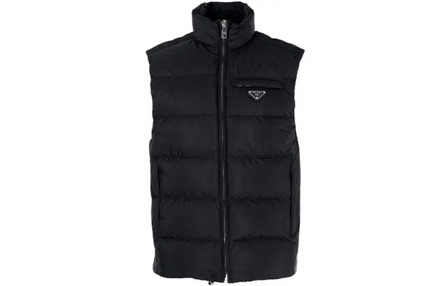 Prada FW21 Puffer Vest Black