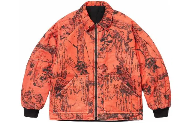 Supreme x REALTREE Reversible Quilted Work Jacket