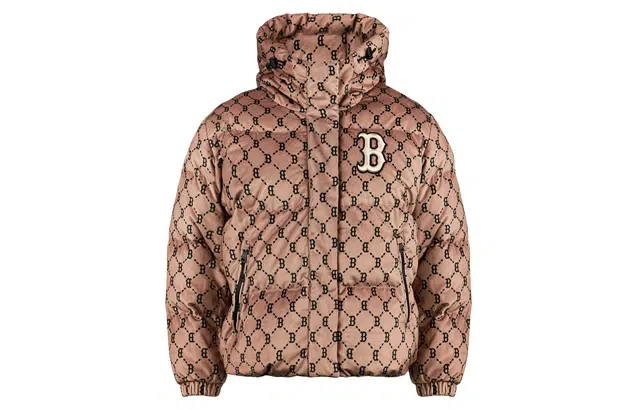 MLB Boston Red Sox Down Jacket Light Brown
