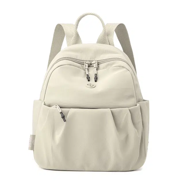 捷朗仕 百搭高级质感时尚休闲通勤轻便背包 尼龙 双肩包 小号 女款 多色