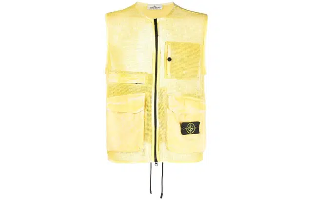 Stone Island Vest Yellow