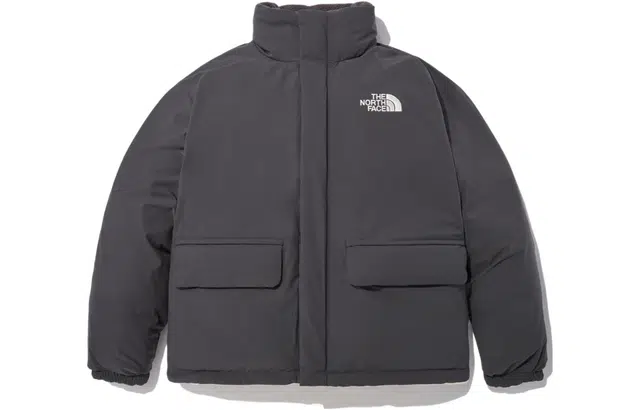 The North Face Reversible Logo Jacket Grey