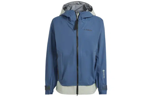 adidas Terrex Myshelter Gore-Tex Active Rain Jacket Blue