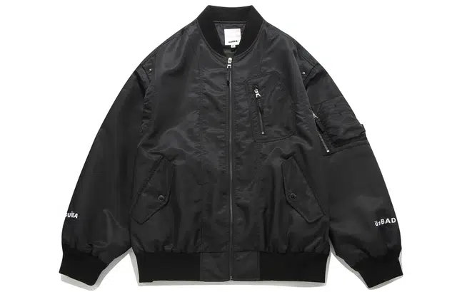 Guuka MA-1 Jacket Black
