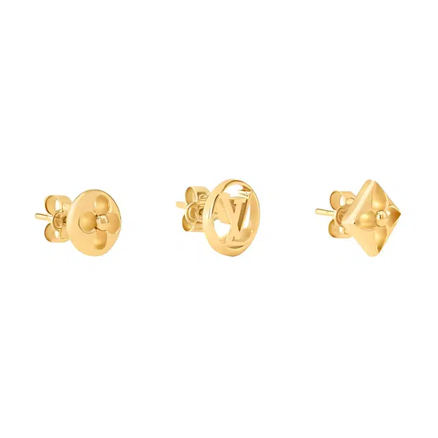 Louis Vuitton Earrings Gold