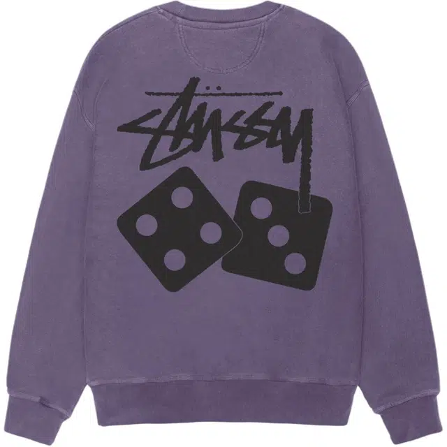 Stussy SS25 DICE CREW PIGMENT DYED