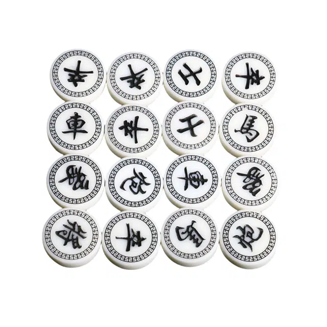 乐智由我 中国象棋新手入门仿玉象棋 带折叠棋盘 桌游