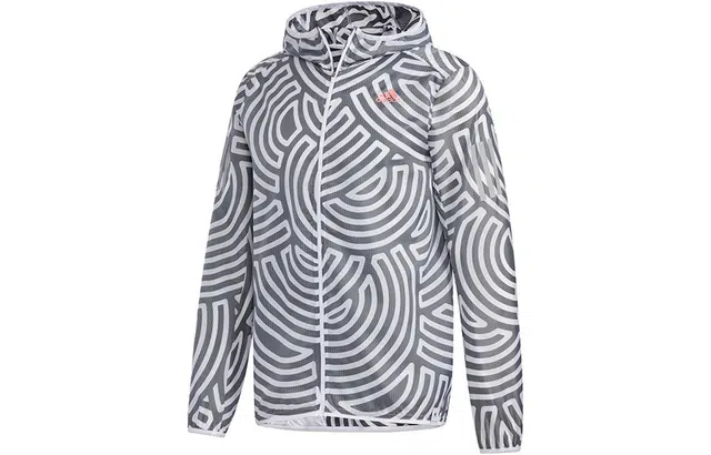 adidas x HIROKO Logo Hoodie Jacket Grey