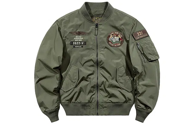 VIP Wojtek Bear Series Bomber Jacket