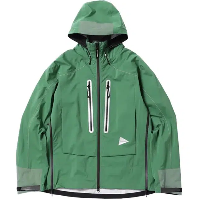 and wander Waterproof Zip Hoodie