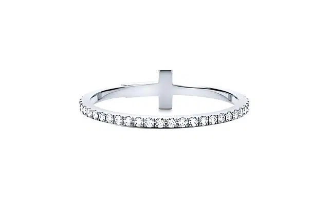 TIFFANY CO. Tiffany T 18K 1.5mm