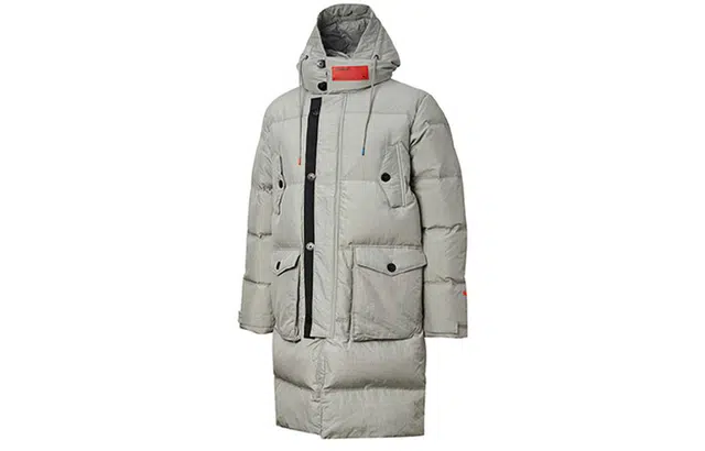 Puma x ATTEMPT Hooded Down Jacket Grey