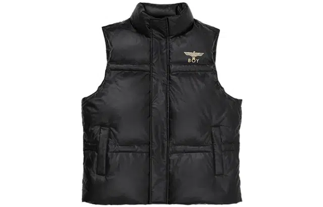 Boy London FW22 Black Down Vest