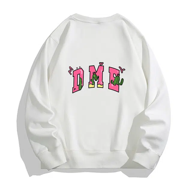 【dme】 简约美观大气美式重磅宽松百搭嘻哈风卫衣 男女同款