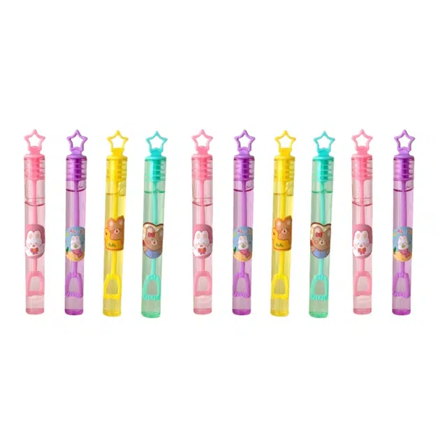 纯兔鼠 迷你便携 可爱吹不破泡泡液 玩具