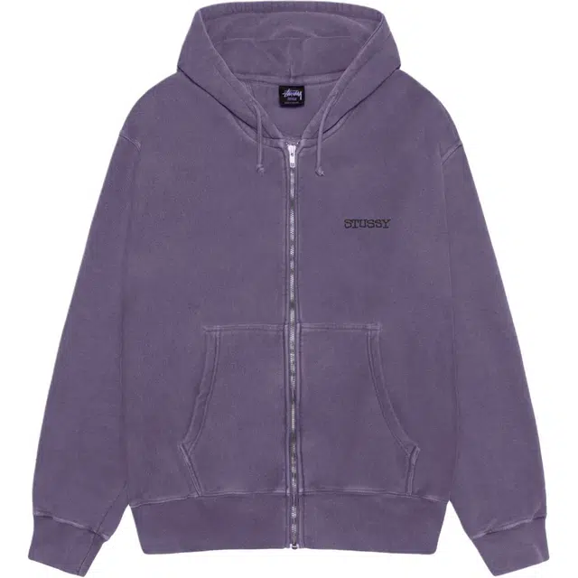 Stussy SS25 Jumbo Zip Hoodie
