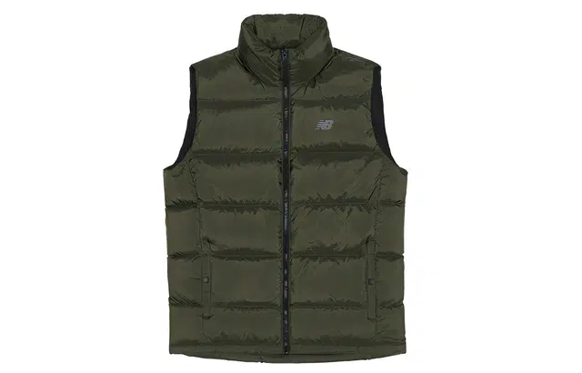 New Balance Down Vest Military Green
