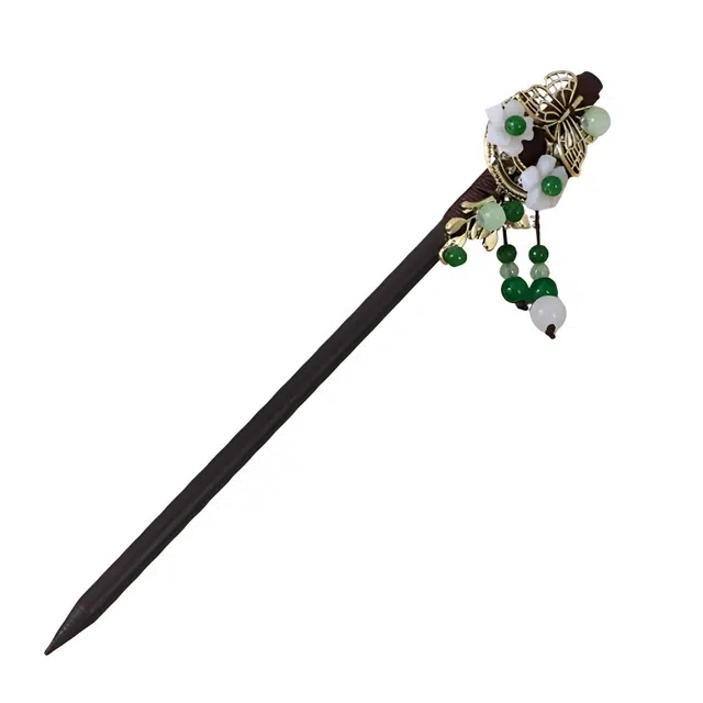 眼波动 圣所 新中式流苏 合金 发簪 女款