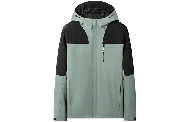 探路者 色块拼接户外透气防寒单层冲锋衣 男款