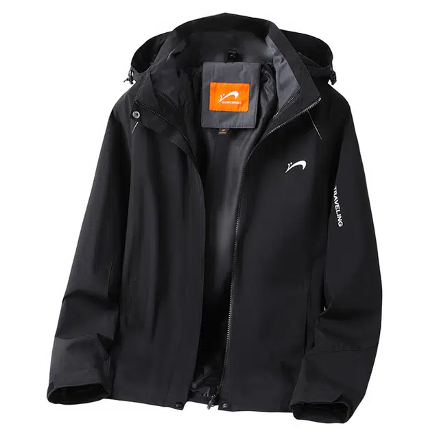 贵人鸟 防水防风连帽宽松夹克外套 男女同款