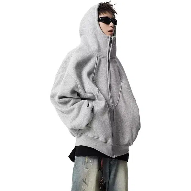 极限涡轮 美式重磅百搭连帽卫衣 男女同款