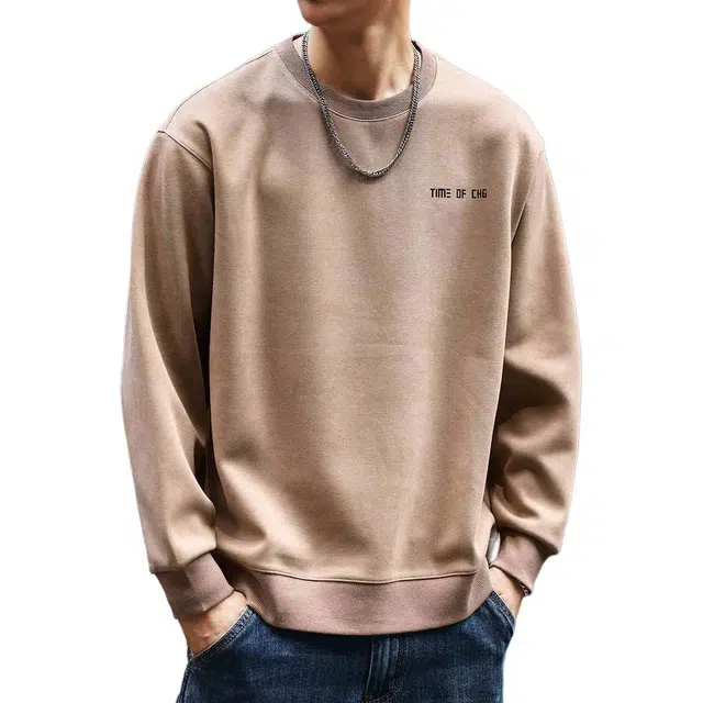格蓝鹿 宽松潮牌简约运动长袖卫衣 男款