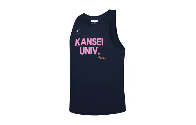 乔丹 简约透气百搭速干圆领运动字母舒适背心 男款 新星蓝/乔丹白