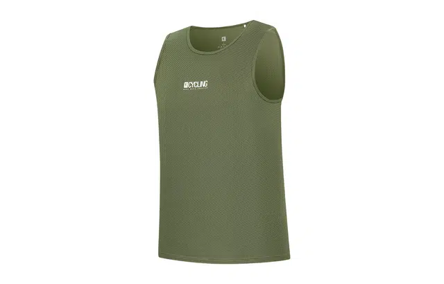 乔丹 字母圆领透气百搭无袖背心 男款 玉龙绿