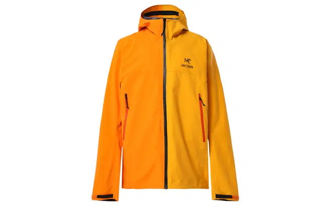 Arcteryx Beta Jacket Recut No.18 logo BlazeAmber Ale