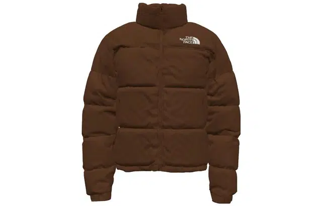 The North Face 1996 Retro Nuptse Jacket Red Brown