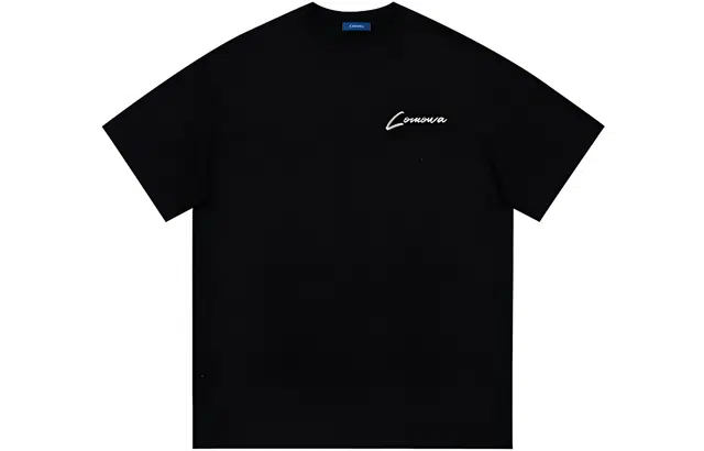 COMOWA Vintage Embroidered Heart Logo T-Shirt